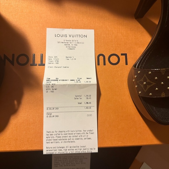 Louis Vuitton size 7 - Picture 5 of 5